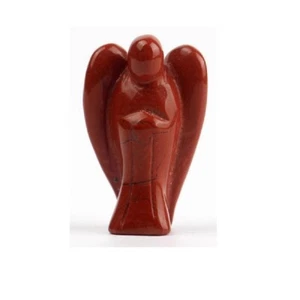 Red Jasper Pocket Guardian Angel Handmade Wellbeing Crystal Gift Mum Nan Gran - Picture 1 of 4