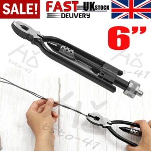 6 inch Aircraft Safety Wire Twisting Pliers Set Lock Twist Twister Gauge Wire GB - Picture 1 of 10