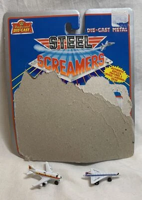 Vintage IMPERIAL DIE-CAST Metal AIRCRAFT 1.5" Boeing 747 And Concord Air France - Image 1 of 2