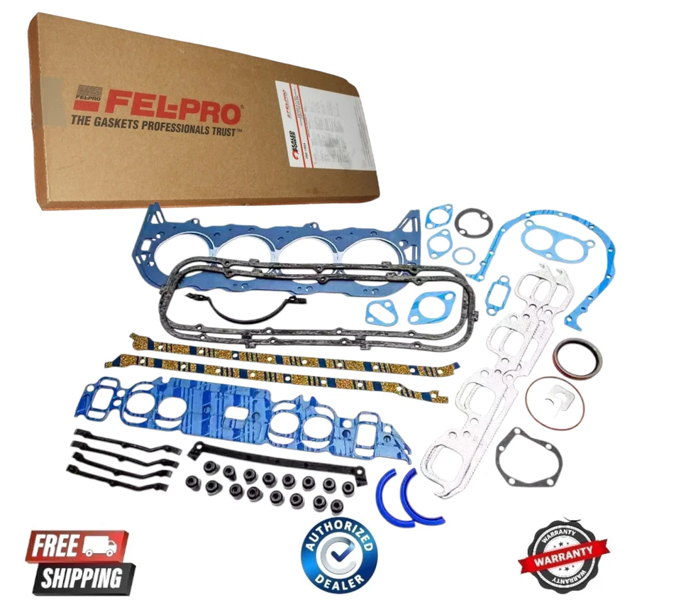 NOVO CONJUNTO DE JUNTA DE REVISÃO DE MOTOR FEL-PRO ajuste 65-79 Chevy Big Block 454 427 402 396 - Imagem 1 de 1