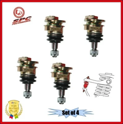 Juego de 4 rótulas inclinables delanteras y traseras SPC para Honda S2000 00-09   Foto 1 de 3