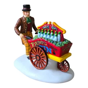 DEPT 56 Dickens Village LONDON'S FINEST GIN DELIVERY Distillery, Vendor, Spirits - Picture 1 of 3