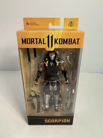 Scorpion In The Shadows Variant Mortal Kombat 11 McFarlane Toys 7” Action Figure Cover