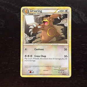 Ursaring 27/95 Pokemon Unleashed HS Regular Rare Card MP - Picture 1 of 2