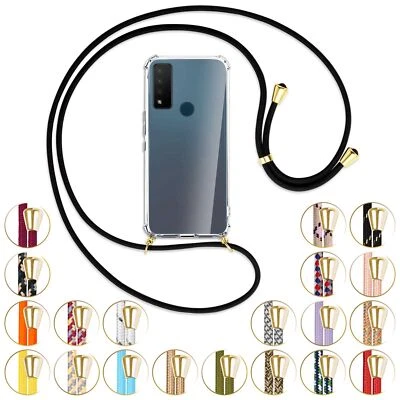 Collana (O) per TCL 20 R 5G / Bremen 5G Cover protettiva Custodia con catena - Immagine 1 di 4