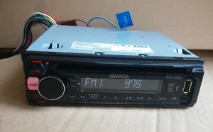 Autoradio Kenwood KDC-100UR Radio AM/FM CD-Player MP3 FLAC WAV WMA USB AUX RDS - Bild 1 von 21