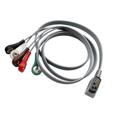 REDY-MED 5-Leads ECG Patient Holter Cable for Philips DigiTrak XT M4725A(989803157491)
