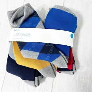 GAP Calze Crew Multicolore Set 5 Paia Giovani Grandi *LEGGI* - Foto 1 di 5