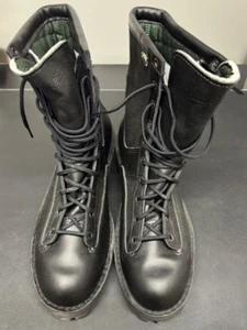 Botas de trabajo Danner Acadia para hombre talla 11 cuero negro 400G aisladas Gore-Tex 22600 - Imagen 1 de 8