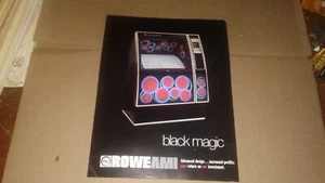 BLACK MAGIC - Rowe AMI VINTAGE ORIGINAL VERKAUFSANZEIGE FLYER - L@@K! - Bild 1 von 2