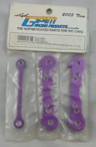 GPM Purple Anodized Aluminum Front/Rear Bulkhead Arm Brace fits HPI Savage - Picture 1 of 1