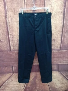Lands End Boys Size 16 Navy Blue Uniform Pants With Adjustable Band - Picture 1 of 3