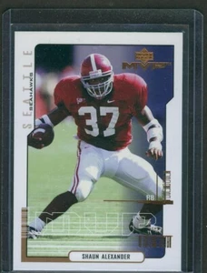 2000 SHAUN ALEXANDER NFL UPPER DECK MVP ROOKIE RC - Picture 1 of 1