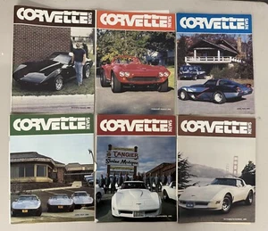 Corvette News Magazine Full Year Lot - 6 Issues - Complete 1980 Set - Picture 1 of 7