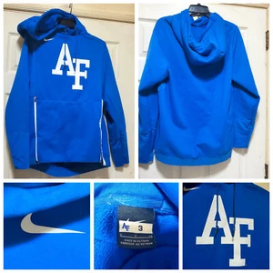 Air Force Falcons Hoodie Men Small NCAA Training Warmup NIKE Team Player Issue 3 - Picture 1 of 16