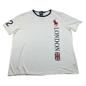 2012 London Olympics Team USA x Polo Ralph Lauren Men's Ringer T-Shirt • 2XL - Picture 1 of 9