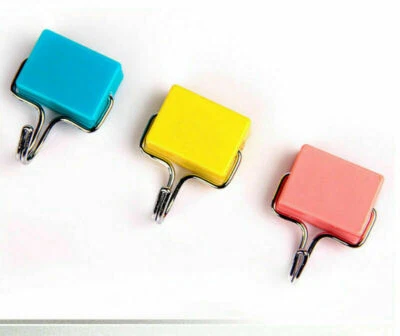 Gancho Fuerte Percha Armario Ganchos Escolares Magnéticos Refrigerador Armario Cocina Foto 1 de 4