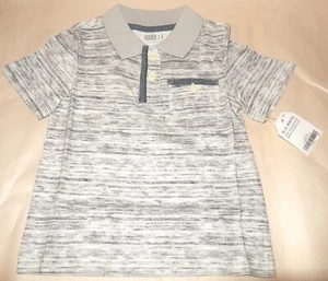 Crazy 8 Boys' Toddler Short Sleeve Marled DYE Polo, Size 18-24M - Bild 1 von 6