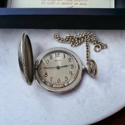 Pocket watch, Lightning, Molniya,Men's watch, USSR, Watch, vintage, 70 years old - Image 1 of 4