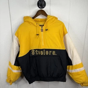 Vintage 90’s Pittsburgh Steelers Game Day Puffer Jacket Size Large - Bild 1 von 9