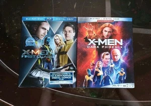 X-Men First Class / X-Men Dark Phoenix (Blu-ray, 2011/2019) NEW w/ Slipcover Lot - Picture 1 of 6