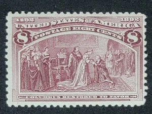MS-44 US STAMP # 236, MNH CV $140 - Picture 1 of 2