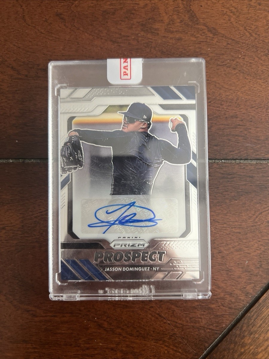 Prizm 2020／Jasson Dominguez RC Auto! JASSON DOMINGUEZ 2020 PANINI SELECT GOLD PRIZM AUTO RC #/10