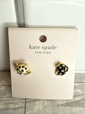 Pendientes tetera y taza de té de Alicia en el País de las Maravillas Kate Spade nuevos con etiquetas Foto 1 de 2