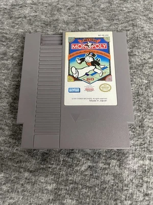 Monopoly NES Game Cartridge Nintendo 1991 Japan Classic Retro Tested - Image 1 of 4