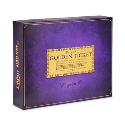 Buffalo Games Boardgame Golden Ticket Box Fair/NM - Image 1 of 2