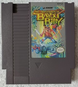The Adventures Of Bayou Billy "NES, 1989" (Cartridge Only)