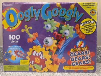 Oogly Googly Motorized Gears Building Set 100 Pcs LER9177 Learning Resources New - Image 1 of 4
