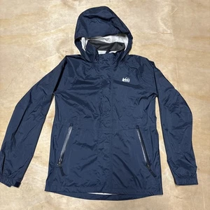 REI CO-OP Zipper Jacket Windbreaker Kids Size Large (14-16) Navy Blue New  - Picture 1 of 13