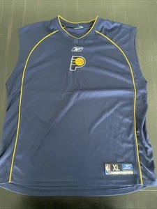 Size X-large NBA Reebok Indiana Pacers Practice Tank Top Embroidered Logo - Picture 1 of 7