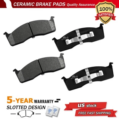 Pastillas de freno delanteras de cerámica para Dodge Grand Caravan Plymouth Voyager Chrysler 300 m Foto 1 de 4
