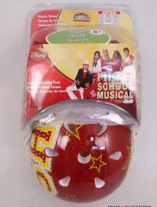 Disney Multi-Sport Helmet + Knee/Elbow Pads Youth 8+ Kid Red High School Musical - Picture 1 of 4