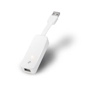 TP-Link UE300 -USB 3.0 A Gigabit Ethernet 10/100/1000 adapter, PC or laptops, wh - Photo 1/5