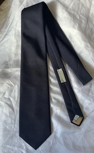 Club Room Navy Blue Necktie  4” Wide 55.5” Length Blue Vintage Necktie - Picture 1 of 10