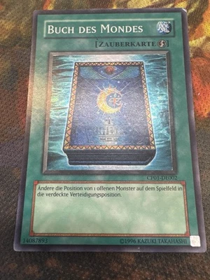 YUGIOH Book Of Moon CHAMPION PACK 1 CP01 Super Rare GERMAN - Image 1 of 2