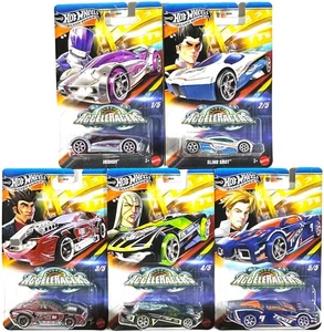 Hot Wheels 2025 Silver - AcceleRacers Set of 5 - Picture 1 of 6