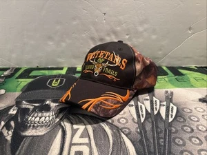 Baseballmütze Camouflage Jagd Whitetails & Blutspuren auf der Vorderseite, neu - Bild 1 von 15