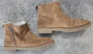 UGG Romely 1123850 Womens Chestnut Suede Side Zip Ankle Boots Size 6 - Picture 1 of 6