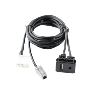 Car Radio Audio AUX USB 20Pin Dash Panel Wire Harness Cable For Toyota - Bild 1 von 11