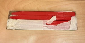 Dennison Sealing Wax Express Rojo 11′′ Palos / Juego de 4 Piezas / Raro De Colección - Imagen 1 de 8