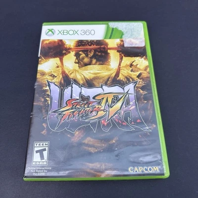 Ultra Street Fighter IV 4 (Microsoft Xbox 360, 2014) No Manual or Insert - Image 1 of 3