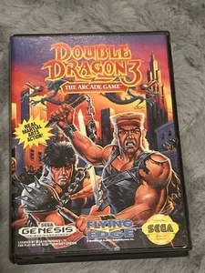 Double Dragon 3: The Arcade Game (Sega Genesis, 1992) CIB Only ! - Picture 1 of 4