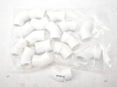 Lote de 17 Codos Charlotte Pipa 45° Blanco PVC 1" Deslizable x Deslizante 30610 279 Accesorios Foto 1 de 4