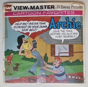 1975 Archie View Master Packet B574 3 Reel Set & Book Betty Veronica Riverdale - Picture 1 of 9
