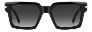 Occhiali da sole DSquared2 modello D2 0161/g/s colore 807/9O BLACK - Picture 1 of 1