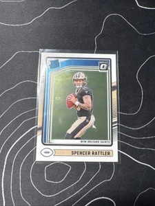 Spencer Rattler 2024 Donruss Optic Base Rated Rookie RC #263 Saints - Bild 1 von 2